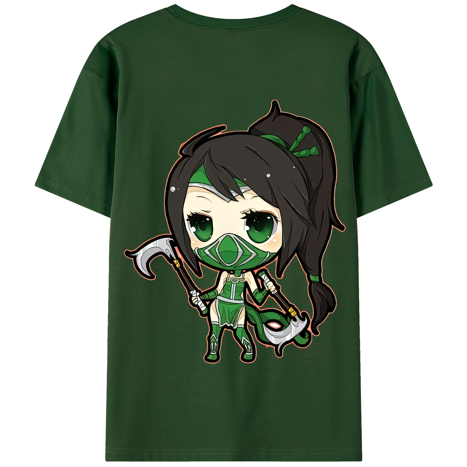 リーグ・オブ・レジェンド League of Legends LOL 綿100％半袖Tシャツ（背面プリント）